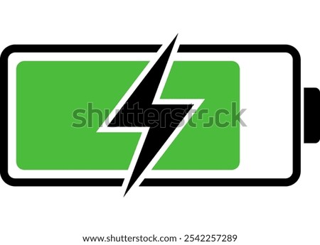 This is the battery charging icon.