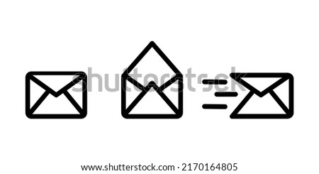 envelope icon or logo isolated sign symbol vector illustration - Collection of high quality black style vector icons