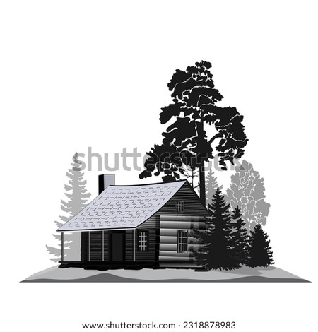 Lake Scene SVG DXF, Round Lakeview Scenic Lake Mountain Forest Outdoor  Cabin Cottage Address Sign Digital Download Wood Personalized Gift 