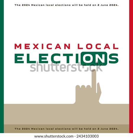 Mexican local elections will be held on 2 June 2024 and will see voters electing eight governors for six-year terms.

