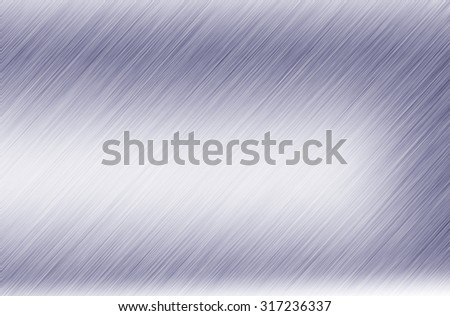 Metal background or texture of brushed stainless steel plate with reflections Iron plate