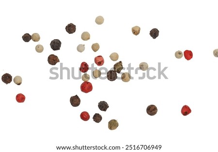 Image, Stock Photo colourful pepper in the drawer