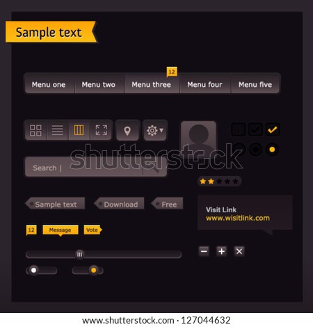 User interface elements
