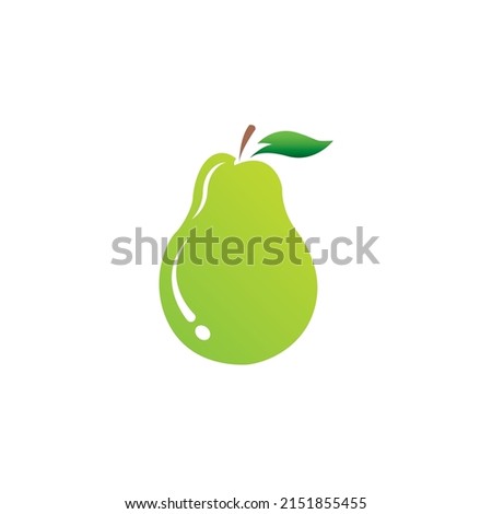 Pear Logo design Pear vector