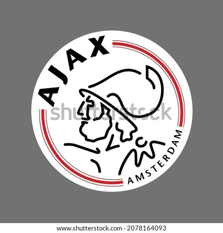 AFC Ajax  Amsterdam logo icon vector template