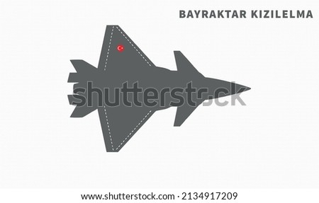 Bayraktar Kızılelma Combatant Unmanned Aircraft System (CUAS). 