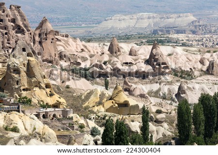 Love valley in Goreme national park. Cappadocia, Turkey