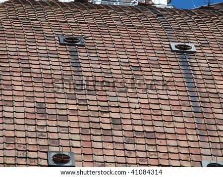 The Roof of Cupola covered a red tile - Florence