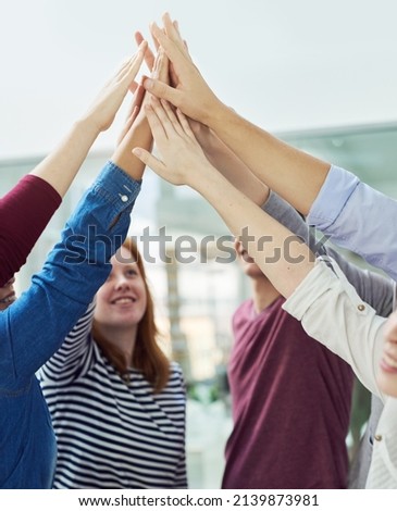 Similar – Image, Stock Photo Anonymous crop hands putting plates with raspberry and honey on table for breakfast