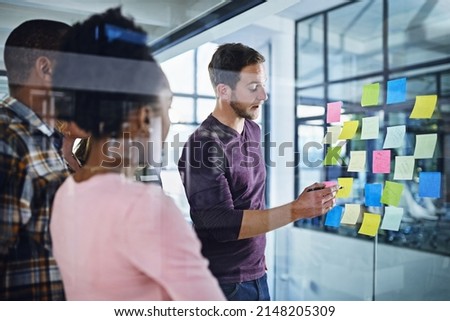 Similar – Image, Stock Photo Divider between crops on a farm