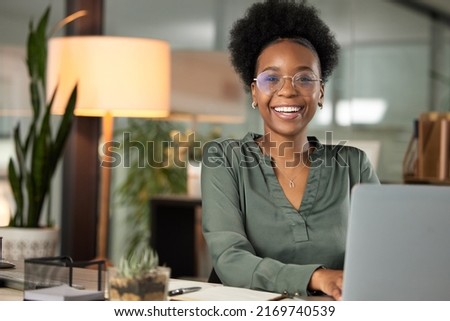 Similar – Image, Stock Photo Young woman in glasses with notebooks for her studies.