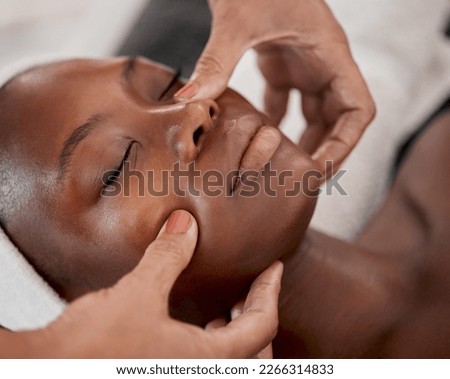 Similar – Image, Stock Photo Woman relaxing on massage chair