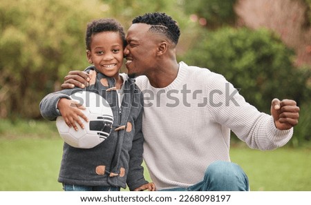 Similar – Image, Stock Photo A small child plays on a sports mat with a ball