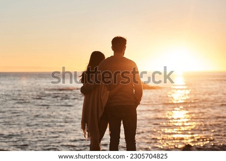 Similar – Image, Stock Photo Sunset Life Contentment