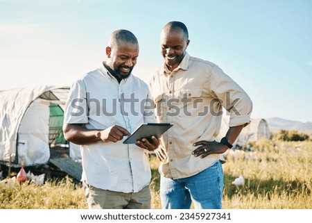 Similar – Foto Bild Erntehelfer mit Hühnerspieß