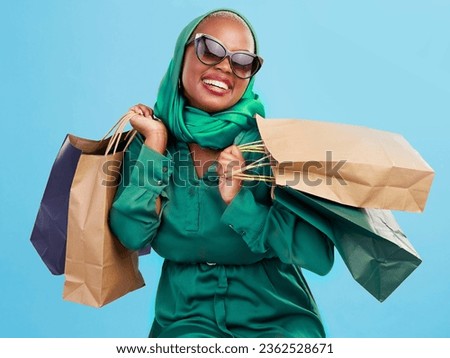 Similar – Image, Stock Photo Stylish black woman in sunglasses