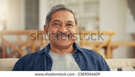 Similar – Image, Stock Photo Portrait of an elderly woman  at home