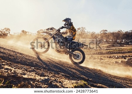 Similar – Image, Stock Photo biker Bikers biking