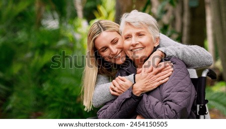 Similar – Image, Stock Photo Happy mother and daughter draw together with colored pencils at the table in the room. Time together, creativity, education