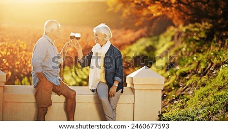 Similar – Image, Stock Photo wine romance Field Tree