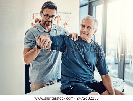 Similar – Foto Bild Medizinische Massage am Fuß in einem Physiotherapiezentrum