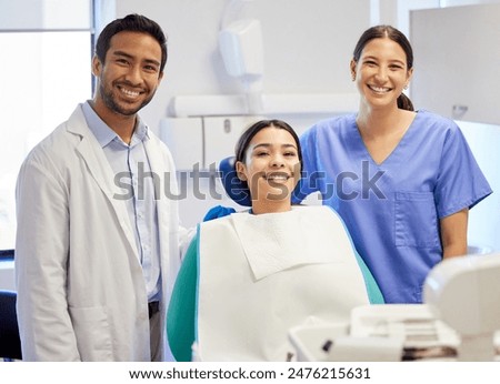 Similar – Image, Stock Photo Dental Clinic Worker With Face Mask