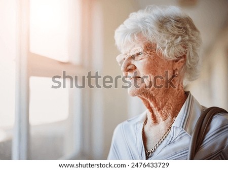 Similar – Image, Stock Photo Insight into an old houseboat, where the bedspread matches the design of the boat