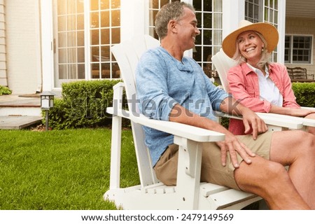 Similar – Image, Stock Photo backyard story (I)