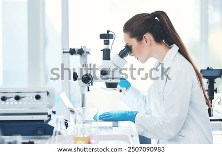Similar – Image, Stock Photo Serious vaccinated girl with band aid on arm