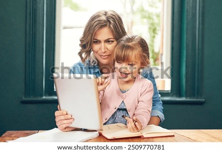 Similar – Image, Stock Photo Homeschooling I