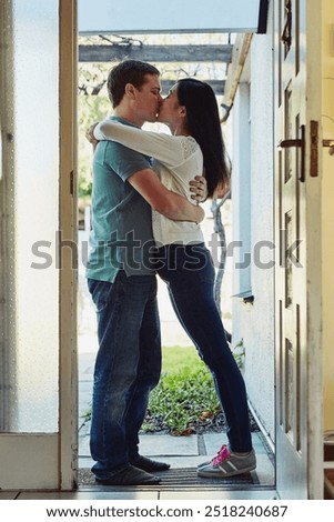 Similar – Image, Stock Photo Kiss! kiss Welcome