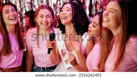 Similar – Image, Stock Photo Bachelorette party