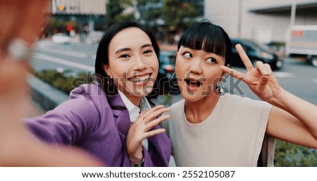 Similar – Image, Stock Photo Love and peace, traffic light with red heart and yellow peace sign. Love and peace