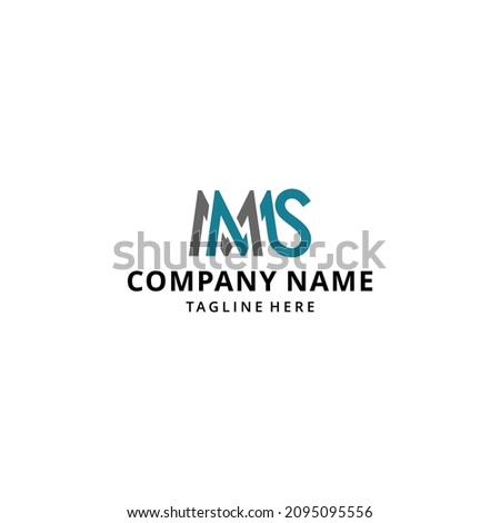 illustration MMS vector logo design, MMS Creative logo design