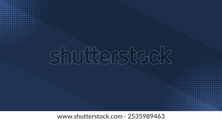 Gradient dark blue background divided by diagonal. Vector illustration Background into two colors