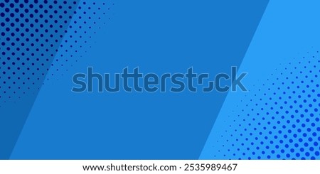 Gradient dark blue background divided by diagonal. Vector illustration Background into two colors