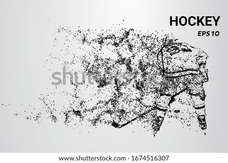 Similar – Image, Stock Photo Molecule Man in Winter with Spree