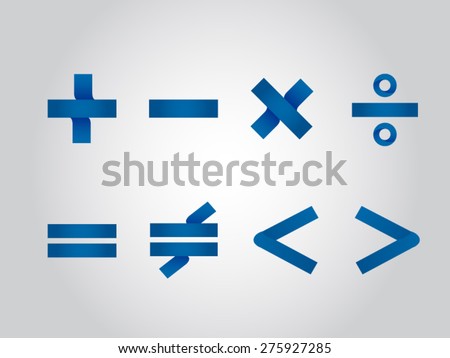 Mathematical signs