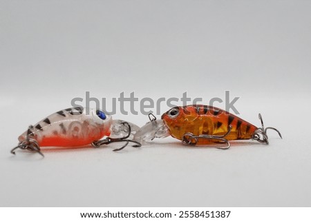 Similar – Image, Stock Photo Floating suspended orange white balls in blue background.3D render glossy spheres.Pastel colours pantone. Abstract background. Science physics nano rendering balls modern art pop.Copy space space