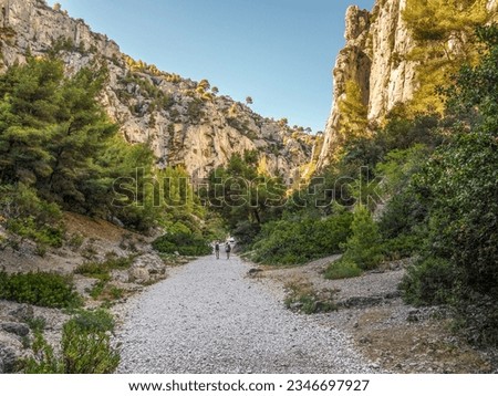 Similar – Image, Stock Photo Marseille / Calanque du Sugiton again