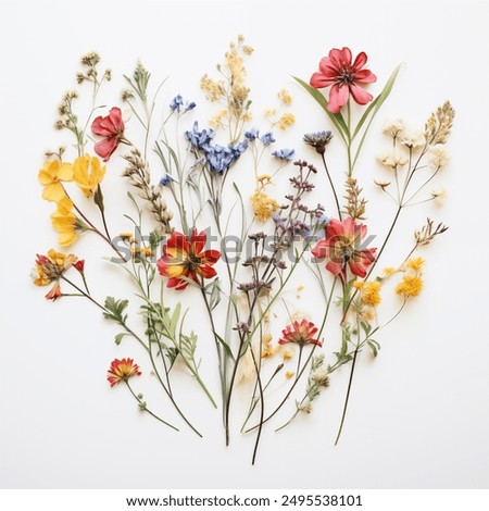 Similar – Image, Stock Photo Dried bouquet of flowers