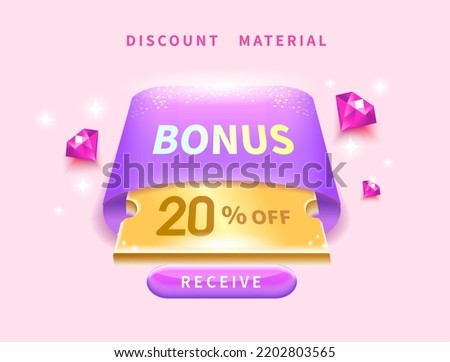 Additional bonus 20% off on vector red packets. Illustration of winning prizes in casino or game.