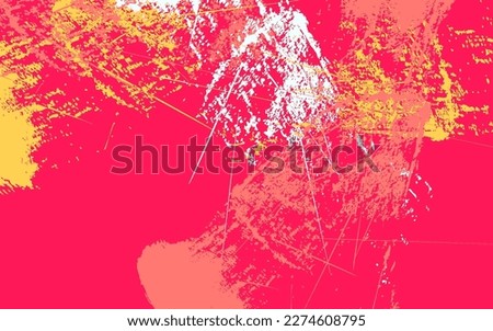Abstract grunge texture red and white color background vector