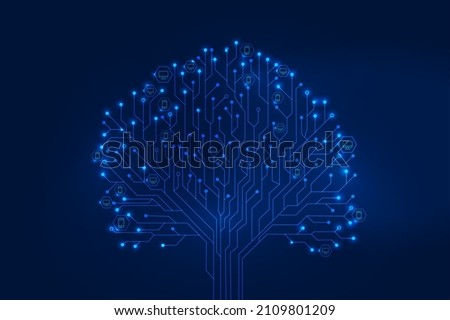 Polygonal 3d New Blockchain Network  in dark blue background. Outline concept vector. Wire-frame style. The layers of visible and invisible lines. 3D illustration.