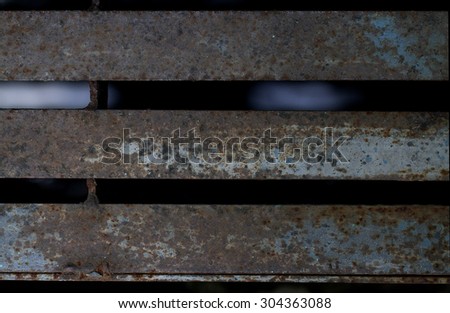 rusty metal bars texture background