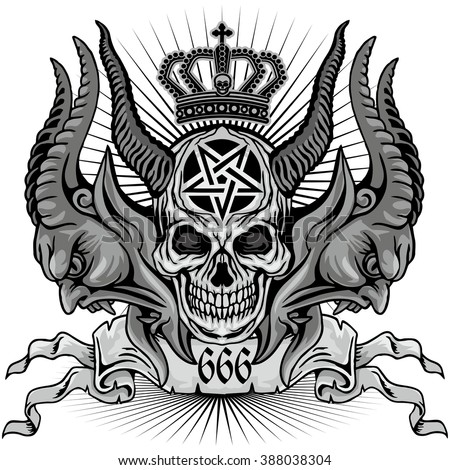 Devil Skull Vectors Free | Download Free Vector Art | Free-Vectors