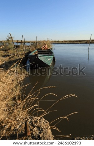 Similar – Image, Stock Photo Landscape of Evros river in Greece.