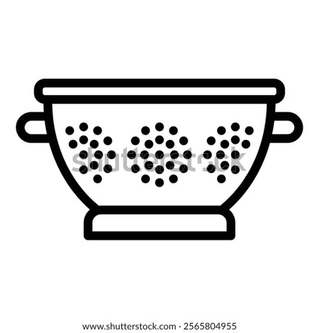 Colander Icon Element For Design