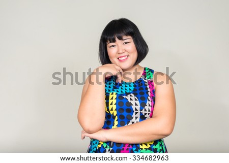 Mature chubby asian
