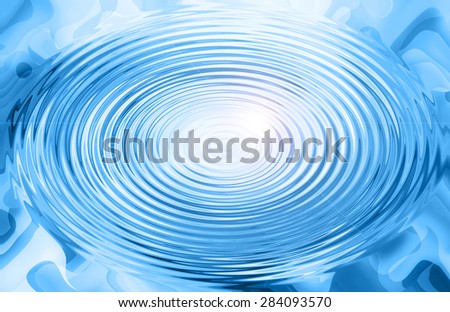 Water blue  twist swirl wave texture background Abstract .